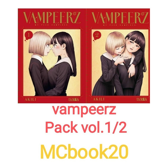 Manga, Vampeerz Pack 1 Y 2 - Akili / Ivrea