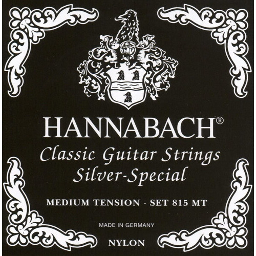 Hannabach Silver Special 815 Mt Cuerdas Guitarra Nylon