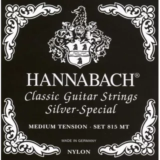 Hannabach Silver Special 815 Mt Cuerdas Guitarra Nylon