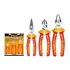 Kit Set Juego De Alicates Aislados 3 Piezas Ingco Hikps28318