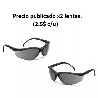 Lentes De Seguridad Safe Work (wayu) Tipo Avispa