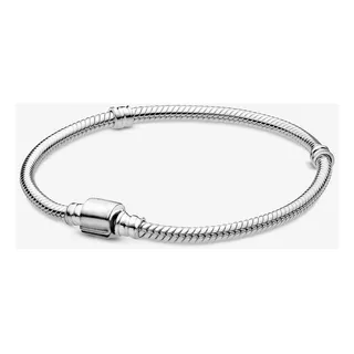 Hermosa Pulsera Semirrígida Plata 925 Para Charm