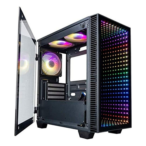 Estuche Inteligente Corsair Icue 220t Rgb Airflow De Vidrio