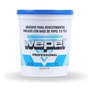 Adhesivo Wepel Profesional Empapelar Papel Empapelado 4kg Gx