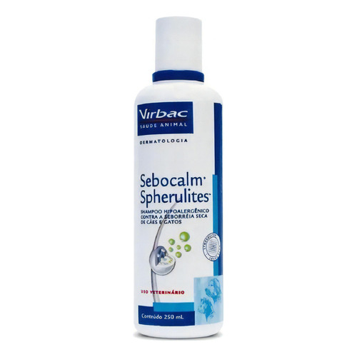 Shampoo Sebocalm Para Perros Y Gatos 250 Ml