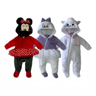 Kit 3 Mamelucos Disney Minnie, Daysi, Marie A Precio De 2