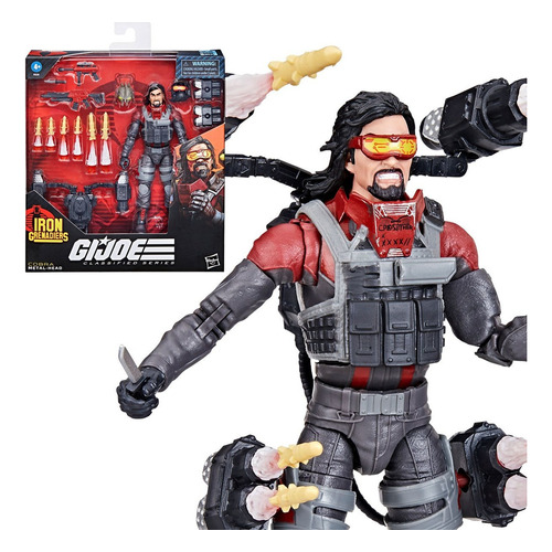 Iron Grenadier Metal Head G.i. Joe Classified #118 Deluxe