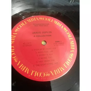 Lp Janis Joplin A Collection 1982 