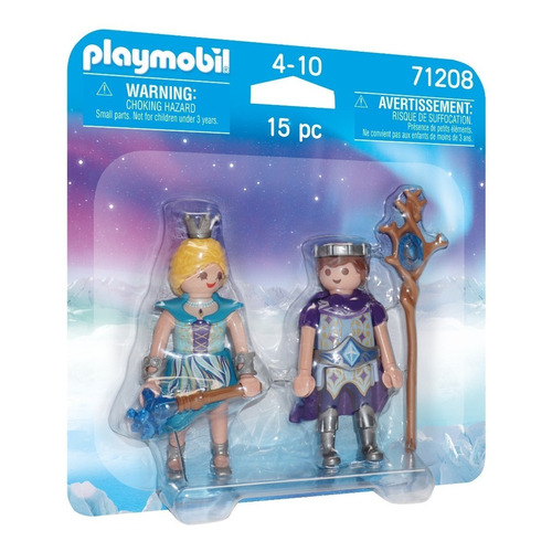 Figuras Armables Playmobil Princesa Y Príncipe De Hielo 3+ Cantidad de piezas 15