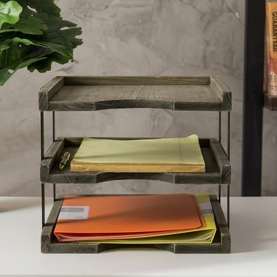 Organizador De Carpeta De Archivos De Escritorio Bandej...