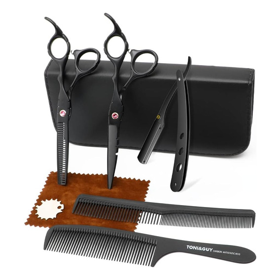 Tijeras Kit Profesional Peluquería Barbería (black)