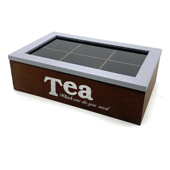 Caja Para Té De Madera