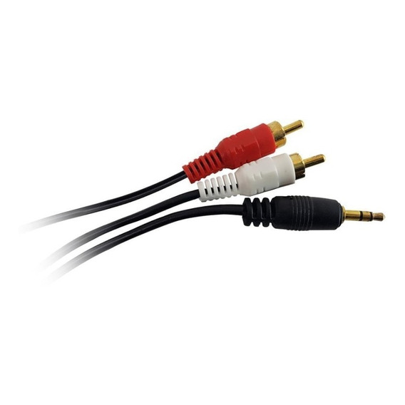 Cable Audio 3.5 Stereo A 2 Rca 3m