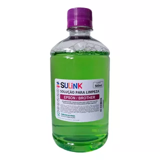 Solução Limpeza Sulink Piezo Impressora Para Epson 500ml