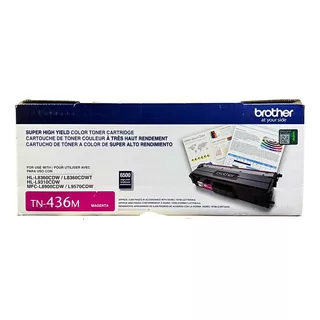 Toner Original Brother Tn436 Magenta  Hl L8360cdw/ Hl L 9310