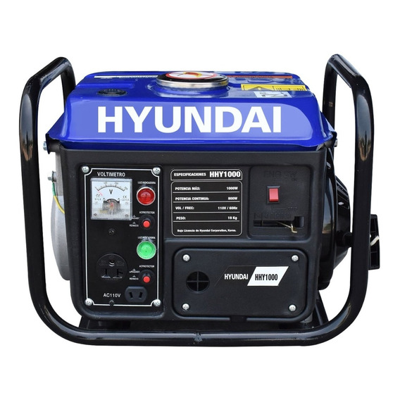 Generador Hyundai Portatil A Gasolina 800-1000w - Hhy1000