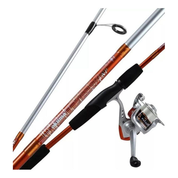 Caña Okuma Steeler Combo Caña   1,95 Mts + reel con linea