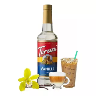 Torani Jarabe Para Bebidas Sabor Vainilla 750ml