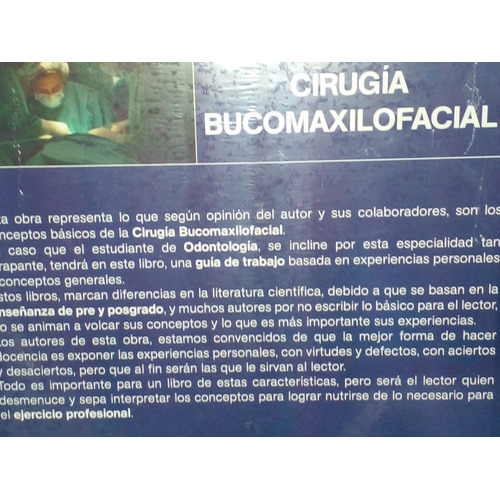 Cirugia Bucomaxilofacial Rey Libro 