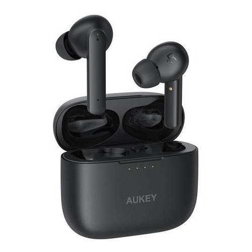 Audífonos Aukey In-ear Tws Ipx5 Cancelación Ruido 35hrs Epn5 Negro