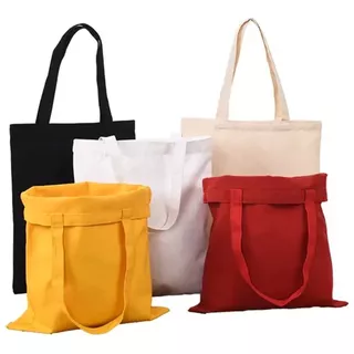 Bolsa Tote Bag Reutilizable De Algodón Personalizable