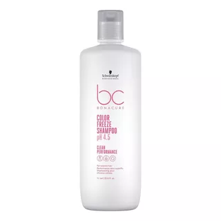 Shampoo Bonacure Clean Color Freeze Ph 4.5 Schwarzkopf 1l