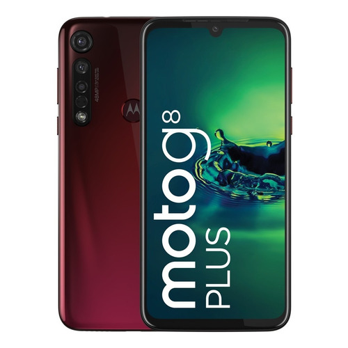 Celular Motorola Moto G8 Plus 4g 64gb 4gb Dual Sim Color Rojo