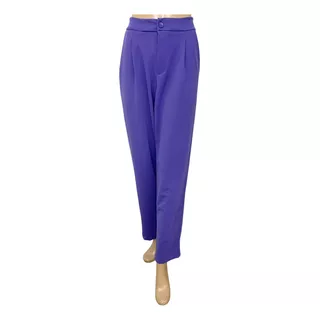 Pantalon Sastrero Mom Chupin Elastizado En Talles Grandes