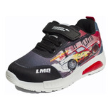 Zapatillas Footy Cars Pop Two Niños Kids Con Luz Al Pisar