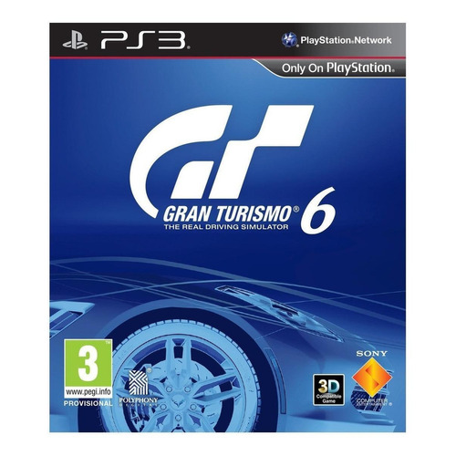 Gran Turismo 6  Standard Edition Sony PS3 Físico