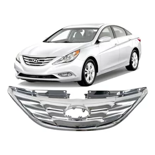 2011-2012-2013-2014 Hyundai Sonata Parrilla Coraza Cromada!!