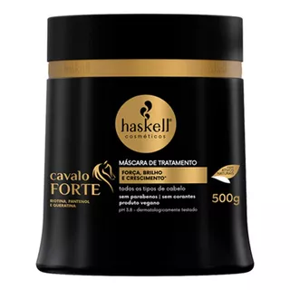 Haskell Mascara Hidratante Cavalo Forte 500g Crescimento