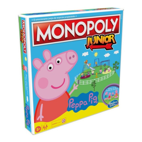 Juego De Mesa Nios Monoppoly Junior Gaming Hasbro Ppeppppa P