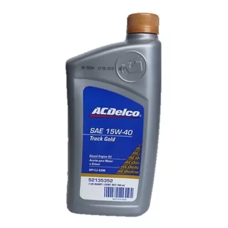 Aceite Mineral Acdelco 15w40 Motor A Diesel 1 Lt Sellado.