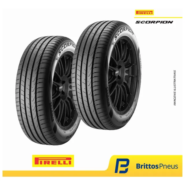 Kit 2 Pneus Pirelli Aro 18 Scorpion 225/55 R18 98h H