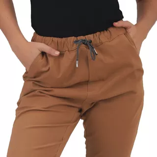 Jogger Gabardina Unisex Pantalon Elastizado Mujer Hombre