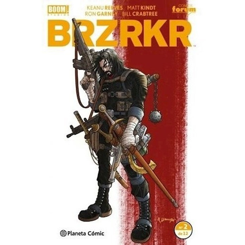 Libro Brzrkr 2 - Matt Kindt - Planeta Comics Argentina