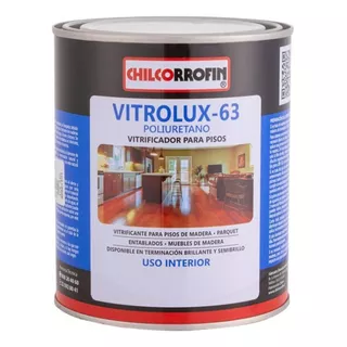 Barniz Vitrificante Pisos Vitrolux - 63 Chilco 1/4 Galon