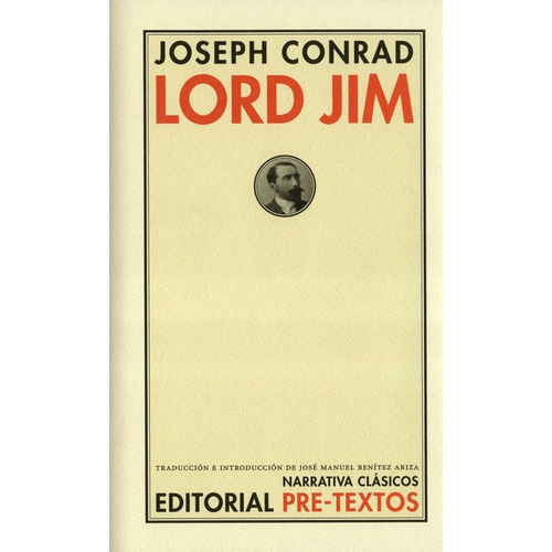 Lord Jim Traduccion E Introduccion De Jose Manuel Beintez, De Rad, Joseph. Editorial Pre-textos, Tapa Dura, Edición 1 En Español, 1997