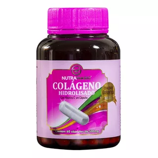 Colágeno Hidrolisado + Vitamina C - 60 Caps Nutramagic