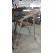 Cadeira Aluminio Corda Nautica Tratada Uv Varanda Cozinha 