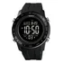 Reloj Tactico Militar Resistente al agua Wickpro Cronómetro Luz Nocturna Malla Flexible Números Grandes Aro De Acero Inoxidable Negro