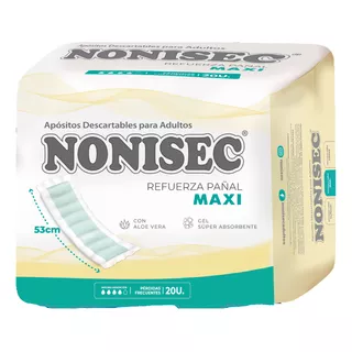 Refuerza Pañales Nonisec Maxi X 20 Uds