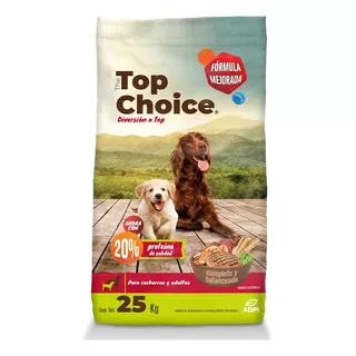 Alimento Seco Top Choice En Bolsa De 25kg Para Perro