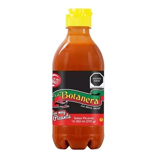 Salsa Botanera La Botanera Clasica Picante 370 Grs