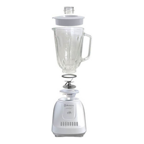 Licuadora Koblenz Gourmet LKM-5910 VB 1.5 L blanca y gris con vaso de vidrio 127V