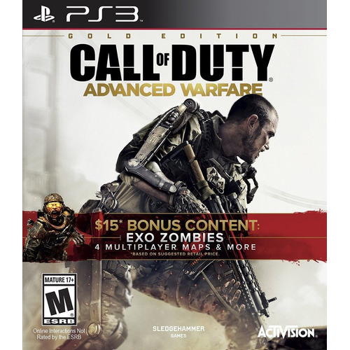 Call Of Duty Advanced Warfare - Fisico - E/gratis - Ps3