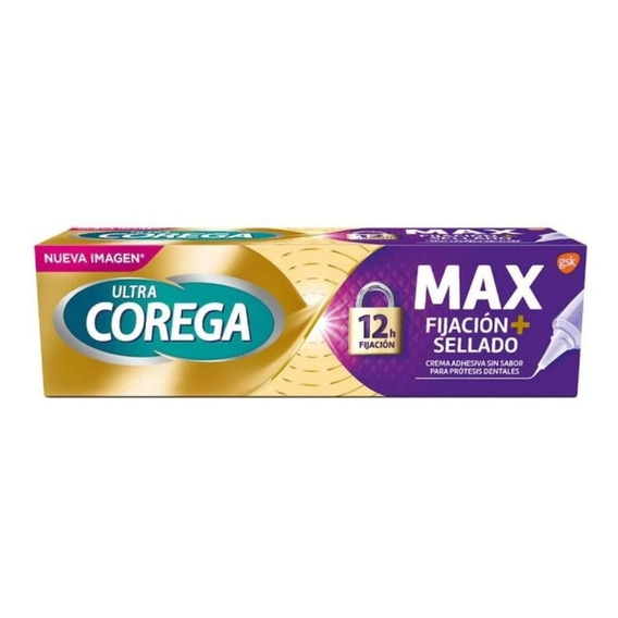 Corega Ultra Maximo Sellado Crema Sin Sabor 70 G