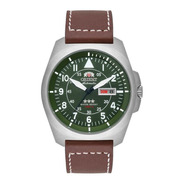 # Relógio Orient Masculino F49sc019 Automático Verde Militar