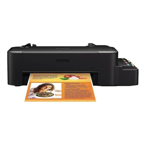 Impresora a color simple función Epson EcoTank L120 negra 100V/240V